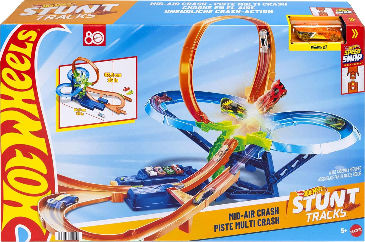 Hot Wheels Stunt Tracks Big Air Crash Autorata