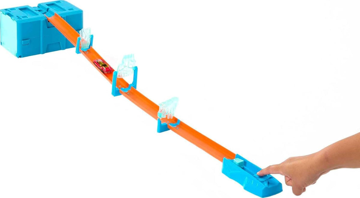 Hot Wheels Track Builder Ice Crash Pack Pikkuautoleikkisetti