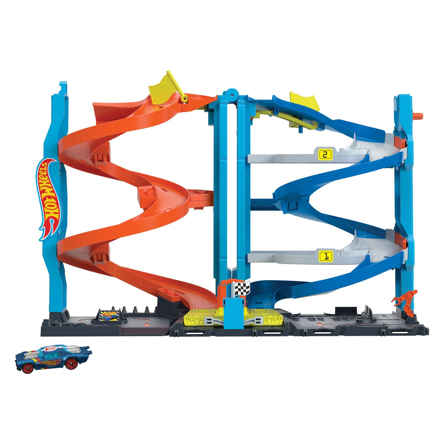 Hot Wheels Transforming Race Tower Leikkisetti