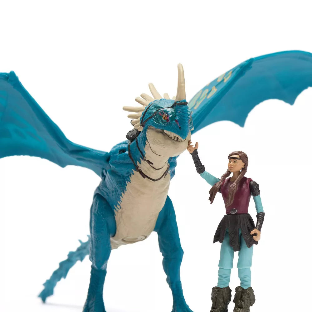How To Train Your Dragon Deadly Nadder + Astrid