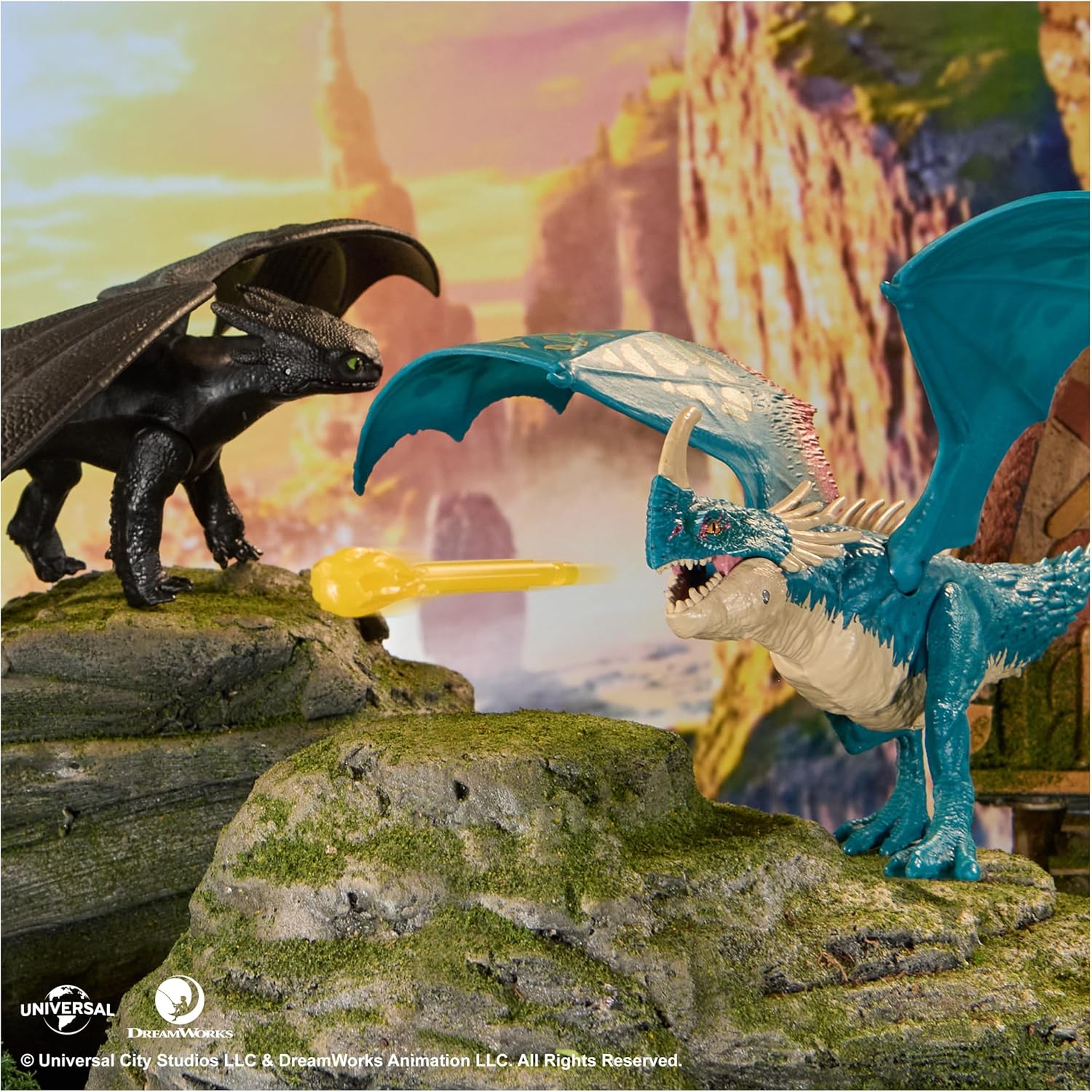 How To Train Your Dragon Fire Blast Deadly Nadder