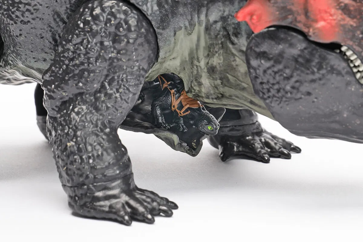 How To Train Your Dragon Red Death Chomping Rampage