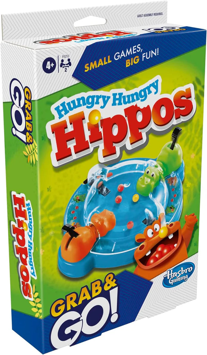 Hungry Hungry Hippos Grab & Go Matkapeli