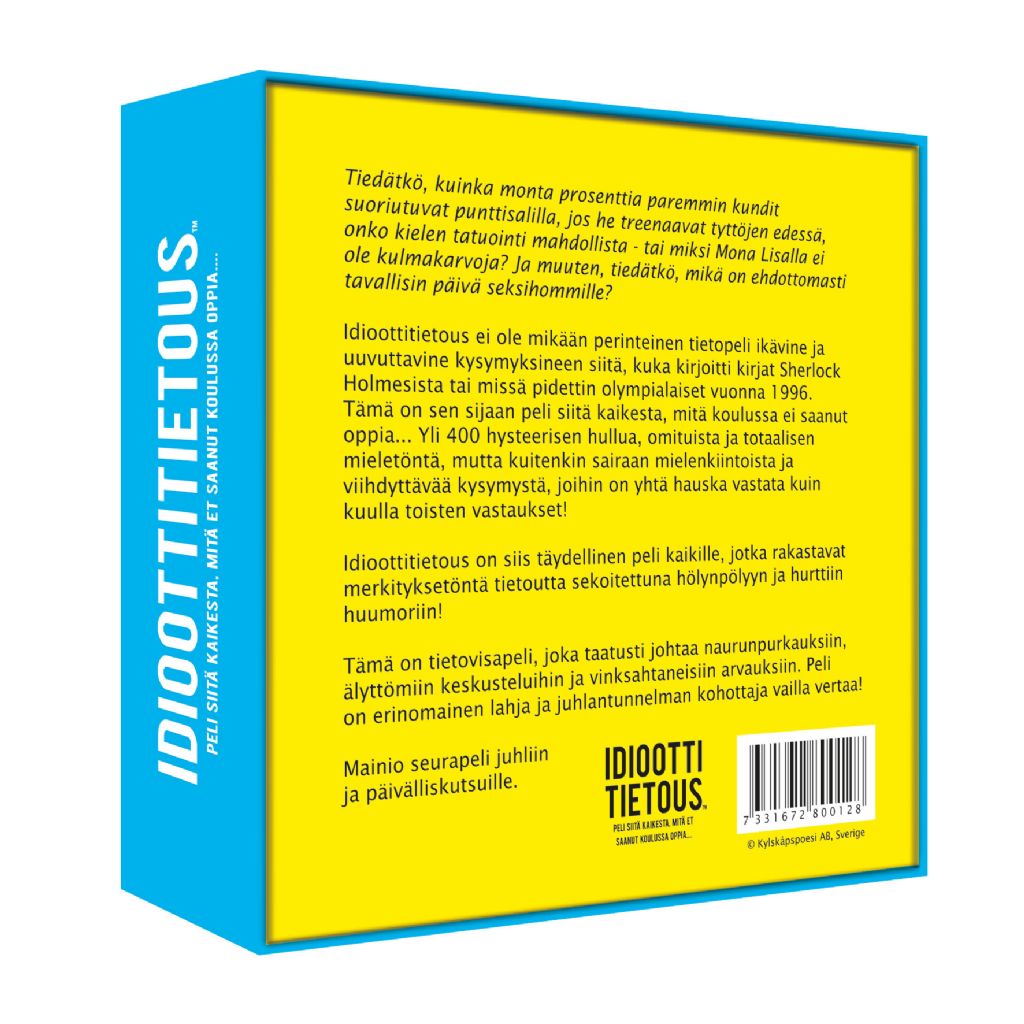 Idioottitietous Peli