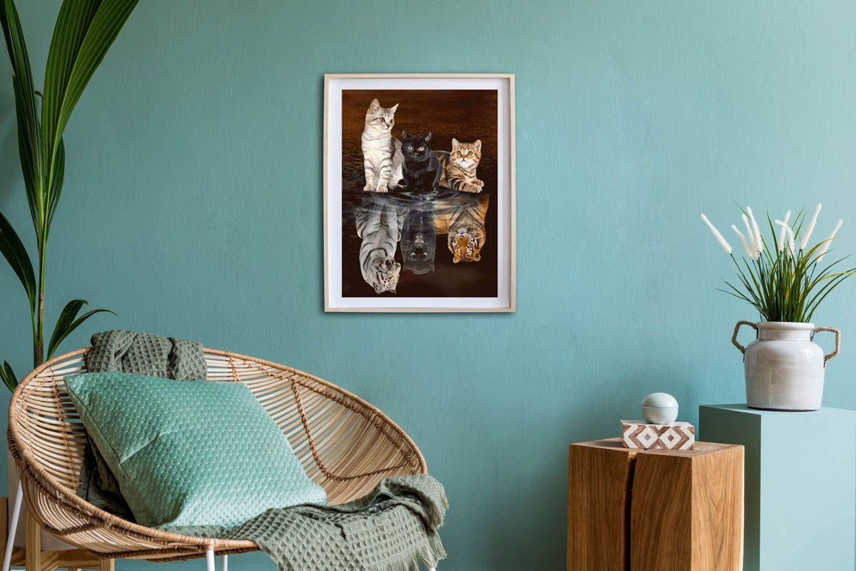 Itsibitsi Diamond Painting / Timanttityö 30x40 Kissanpennut