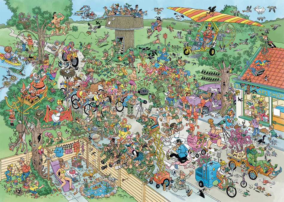 Jan Van Haasteren 1000 Palan Palapeli Big Garden Birdwatch