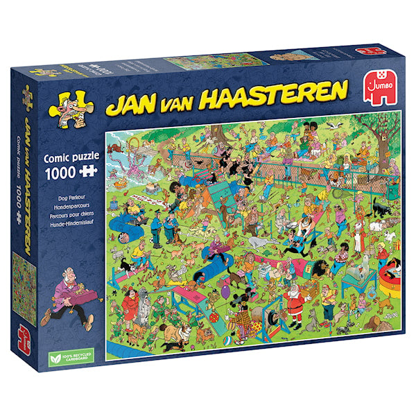 Jan Van Haasteren 1000 Palan Palapeli Dog Parkour