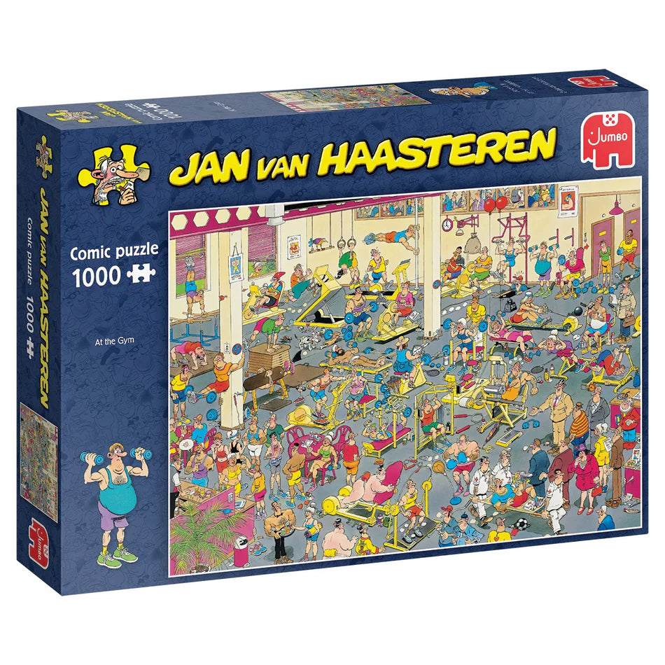 Jan van Haasteren 1000 Palan Palapeli At The Gym