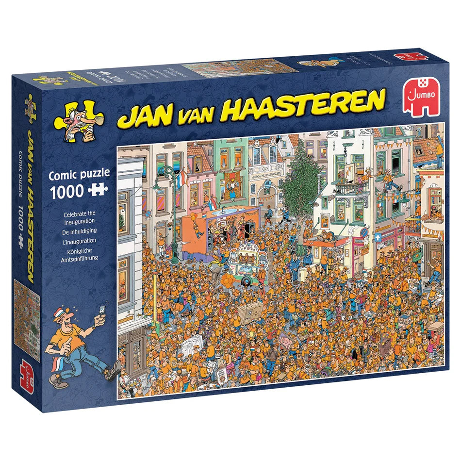 Jan van Haasteren 1000 Palan Palapeli Celebrate The Inauguration