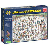 Jan van Haasteren 1000 Palan Palapeli Riding The Skate Bowl