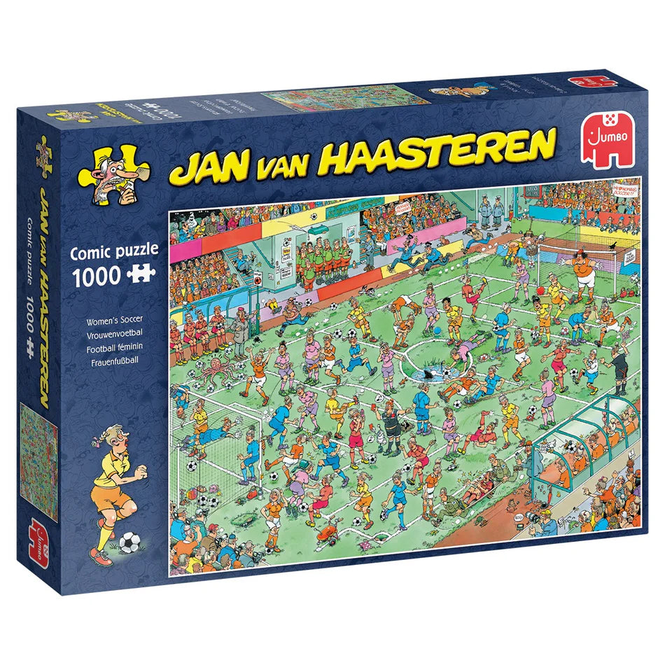 Jan van Haasteren 1000 Palan Palapeli Women's Soccer