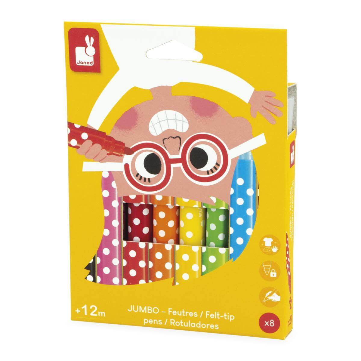 Janod Lasten Ensitussit 8 kpl