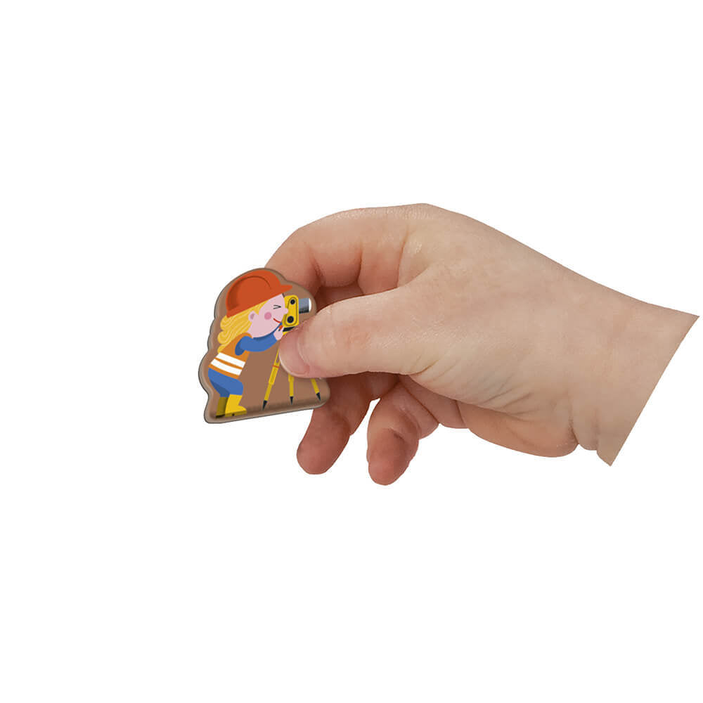 Janod Magneettikirja Työkoneet