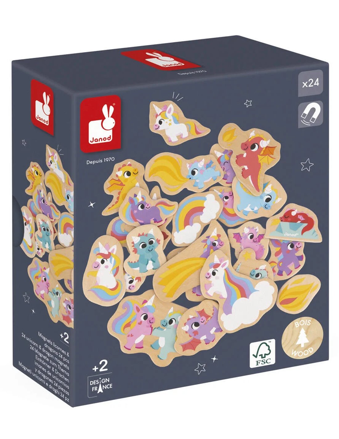 Janod Puiset Magneettihahmot