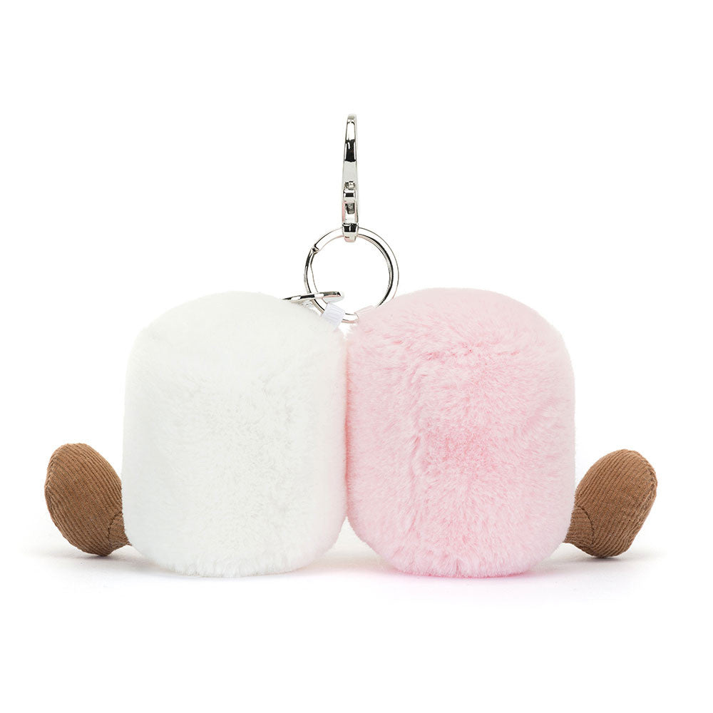 Jellycat Amuseables Pair Of Marshmallows Laukkukoriste/Avaimenperä
