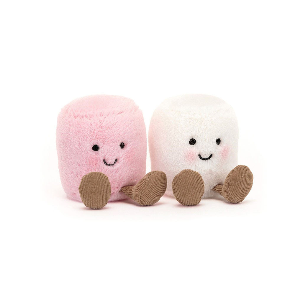 Jellycat Amuseables Pink & White Marshmallows Pehmolelu