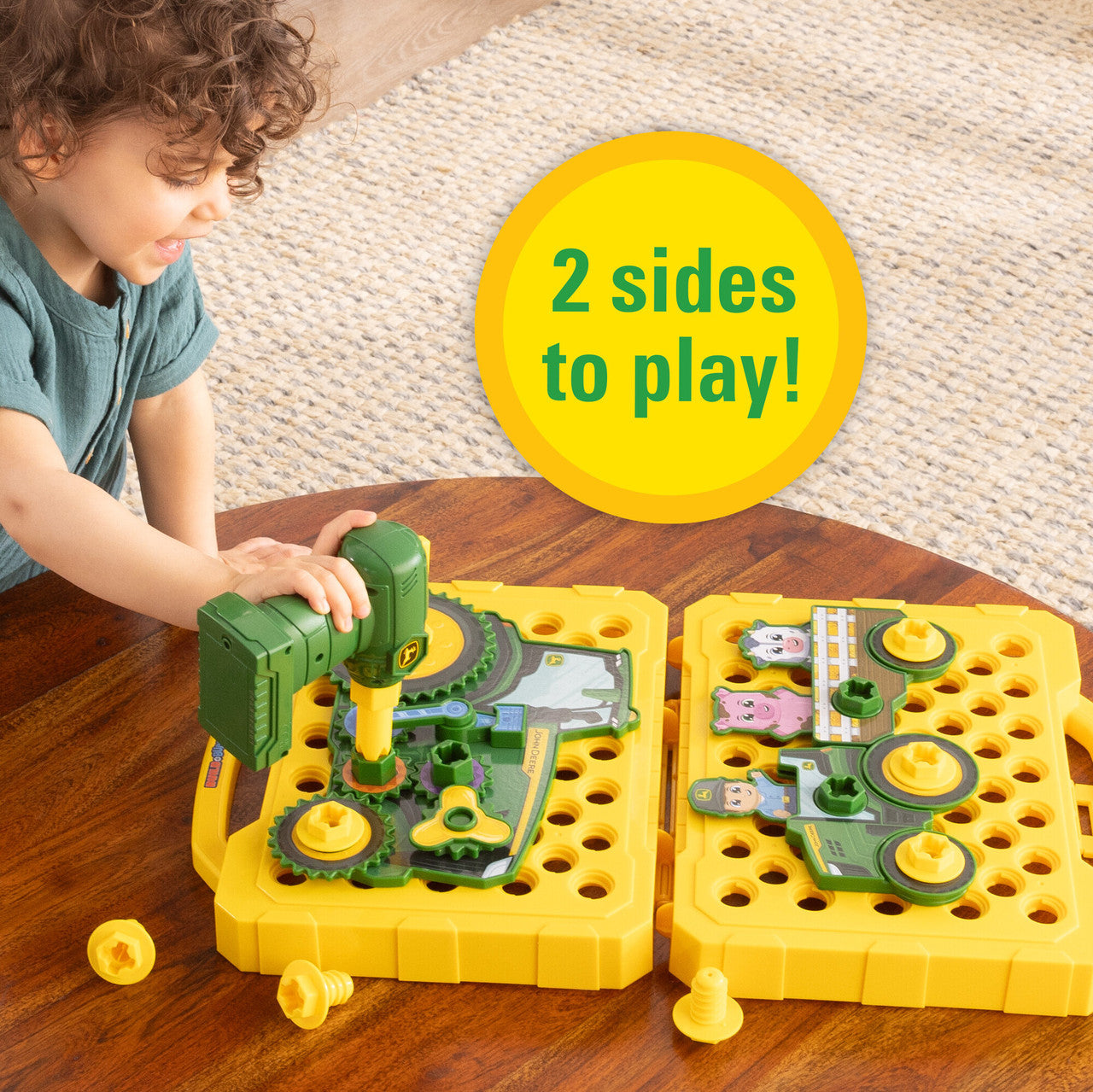 John Deere Build-A-Buddy Activity Board and Drill Aktiviteettilauta ja Pora