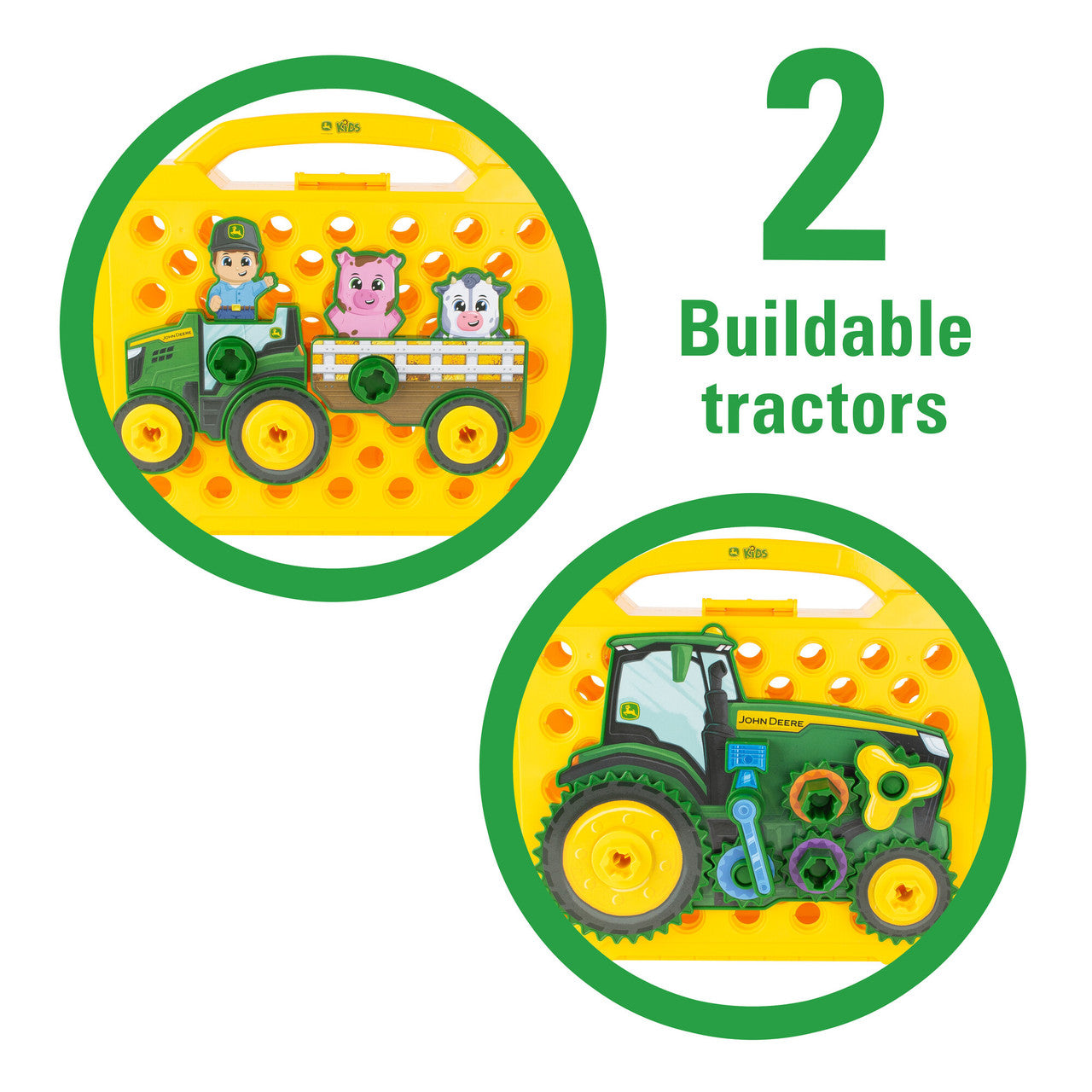 John Deere Build-A-Buddy Activity Board and Drill Aktiviteettilauta ja Pora