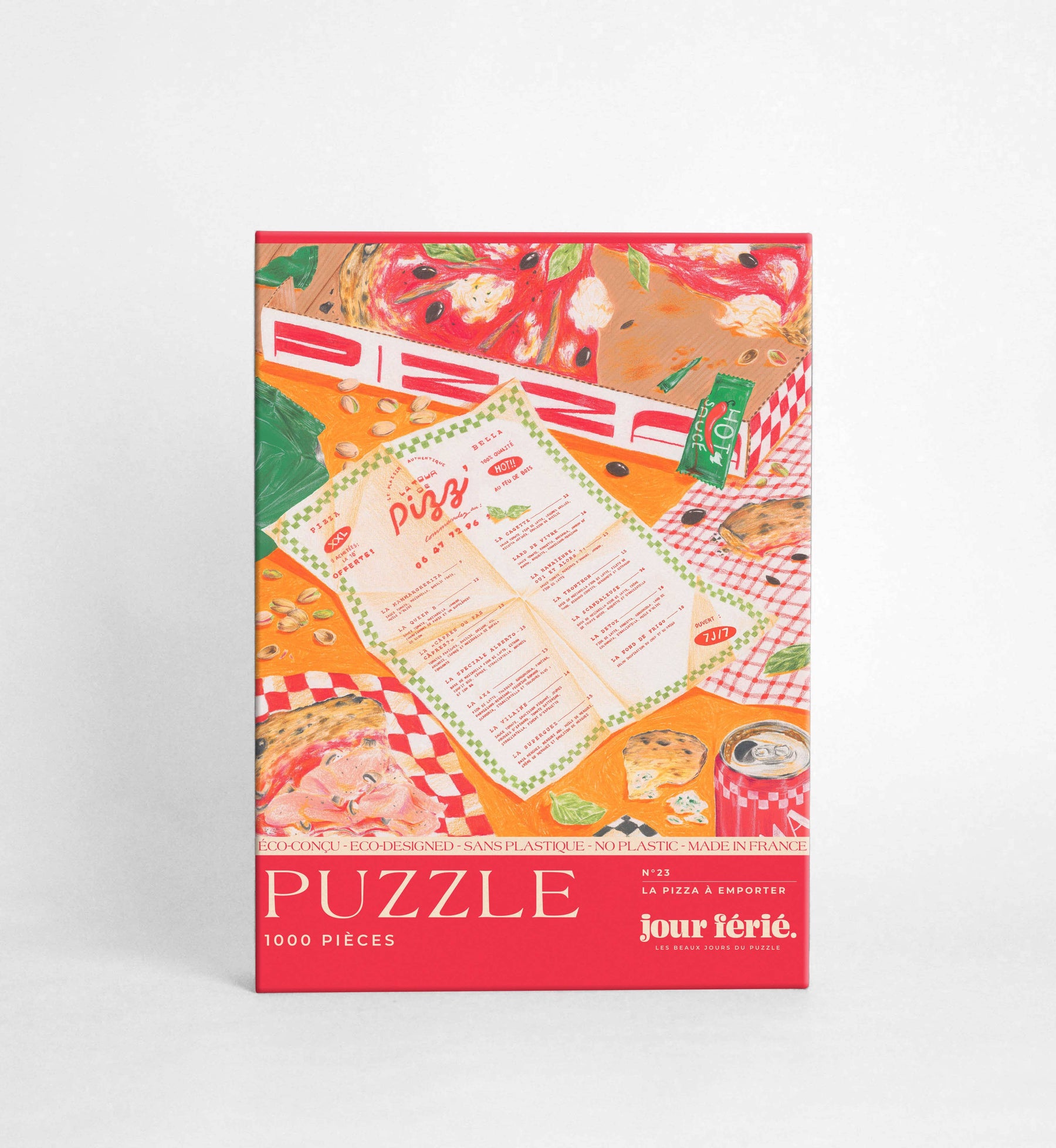 Jour Ferie Takeaway Pizza Puzzle 1000 Palan Palapeli