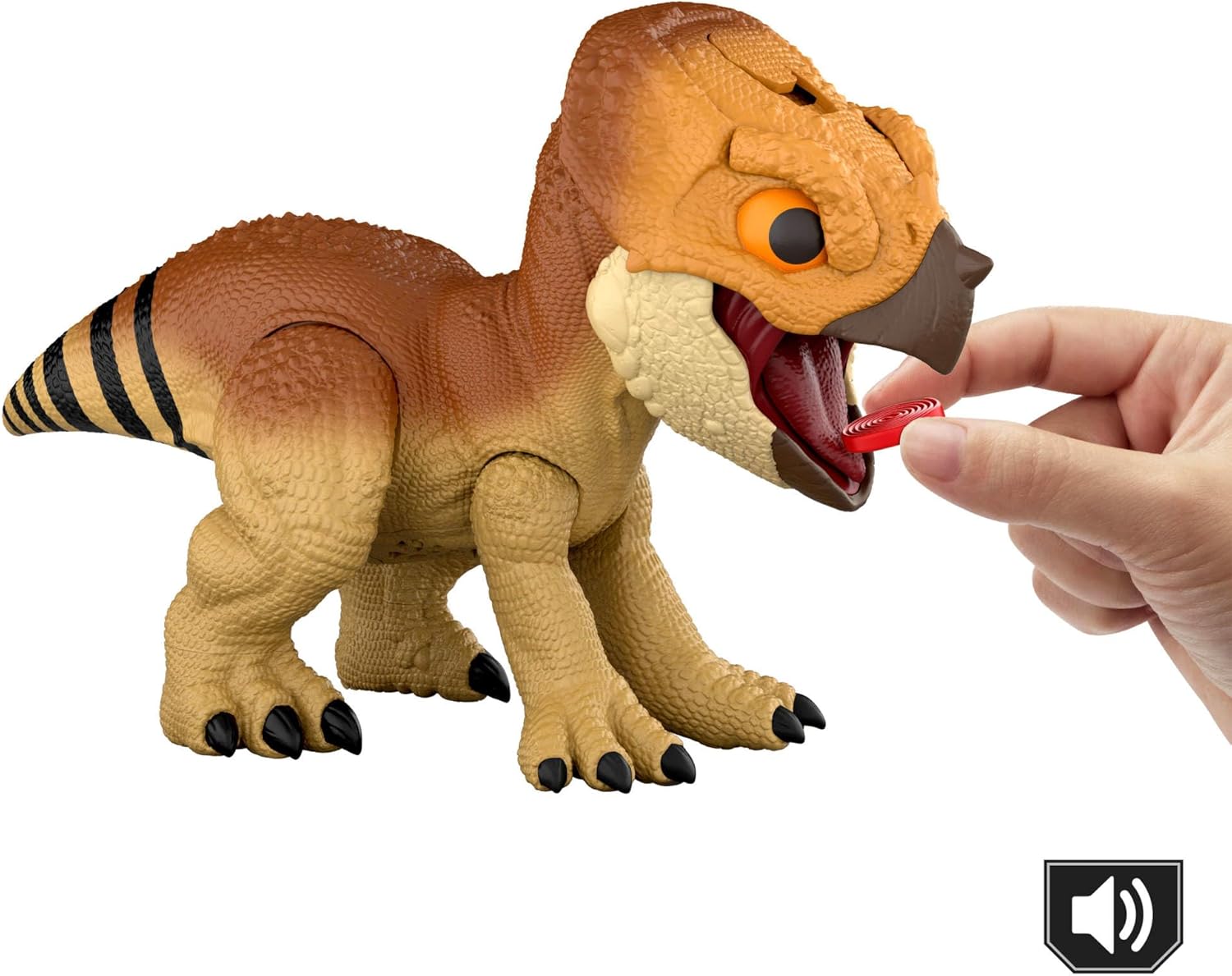 vJurassic World Interaktiivinen Aquilops Dinosaurus