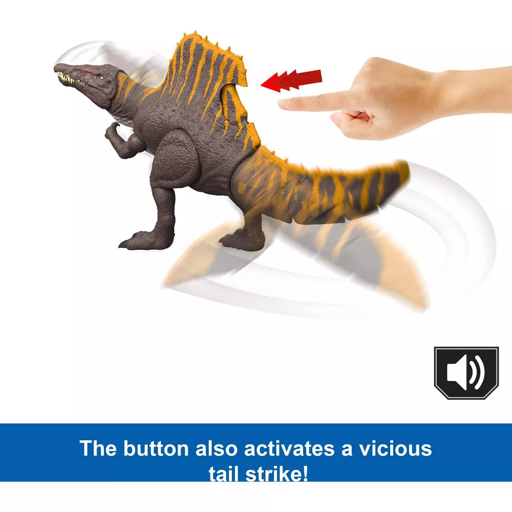 Jurassic World Interaktiivinen Rebirth Spinosaurus Dinosaurus Äänillä
