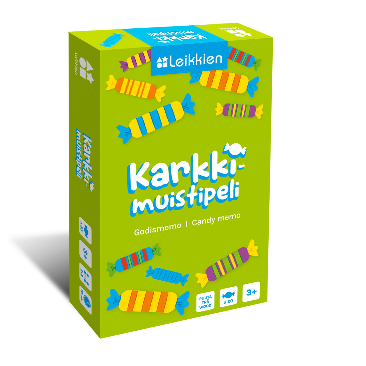 Karkkimuistipeli (vihreä)