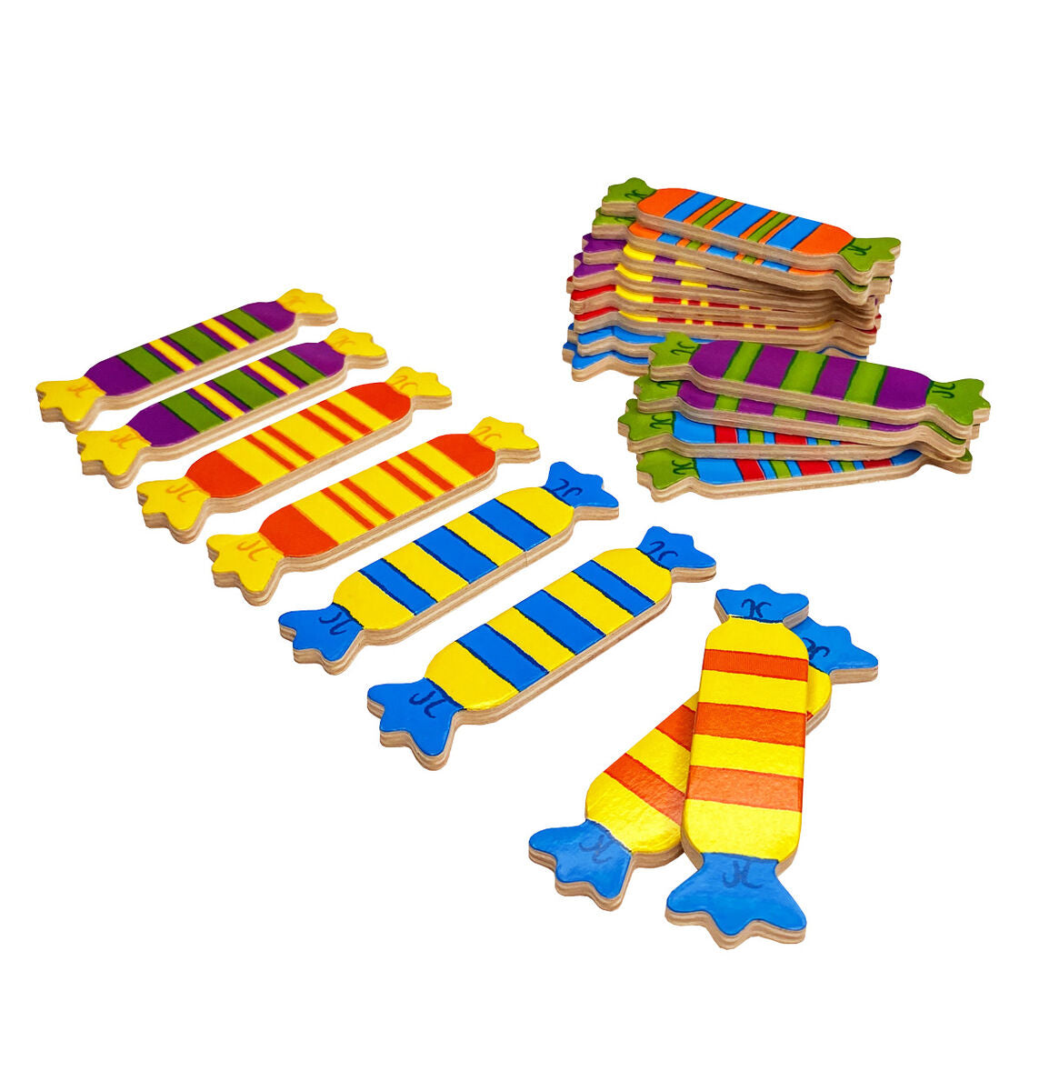 Karkkimuistipeli (vihreä)