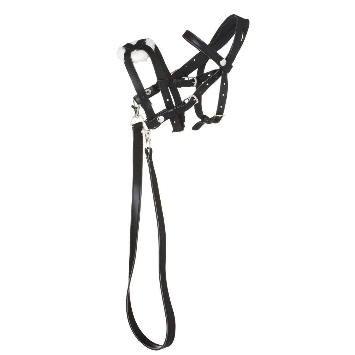 Keppihevosen Suitset Turpahihnalla Musta