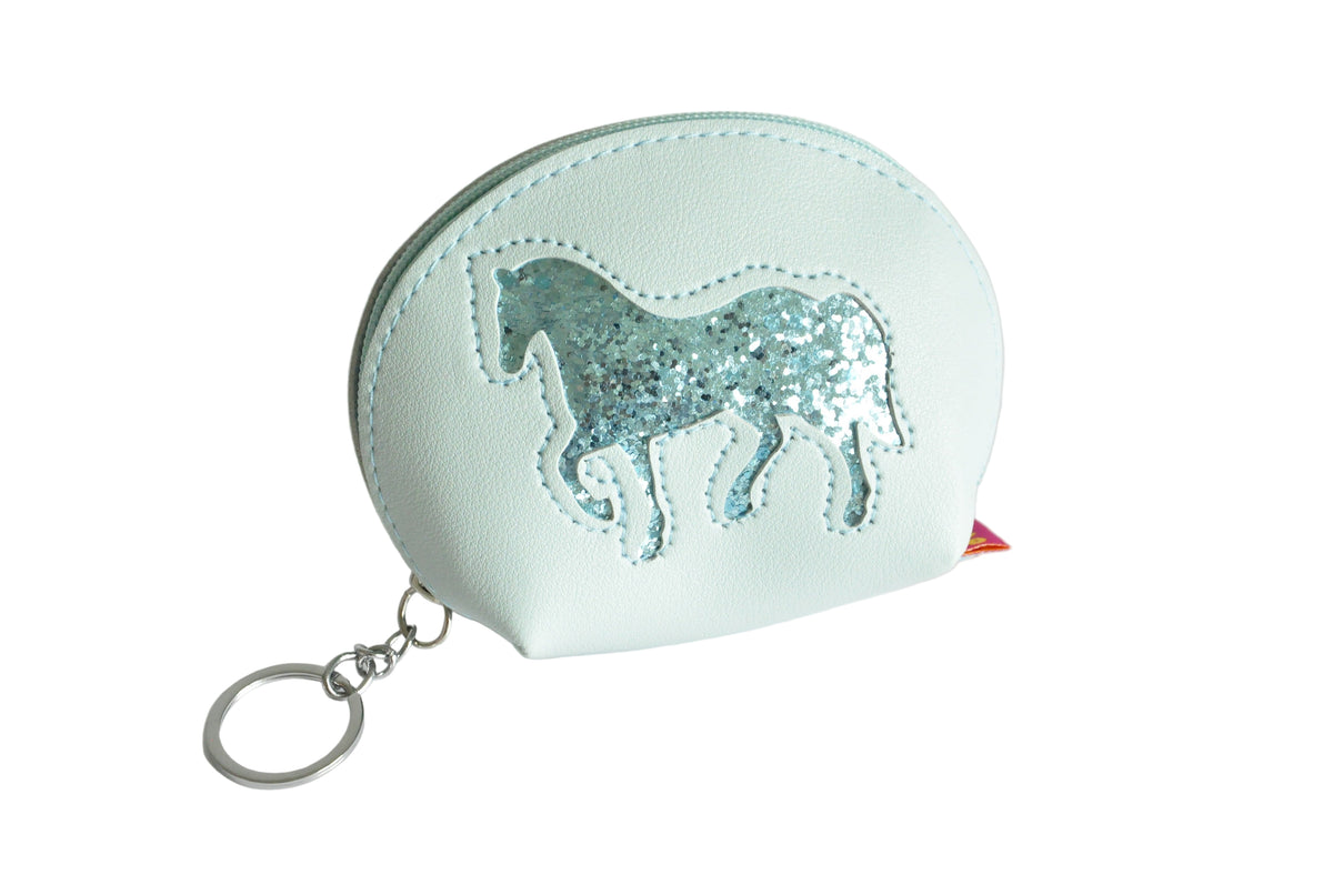 KiS Me Yksisarvinen Lasten Lompakko Turkoosi Glitterkuviolla