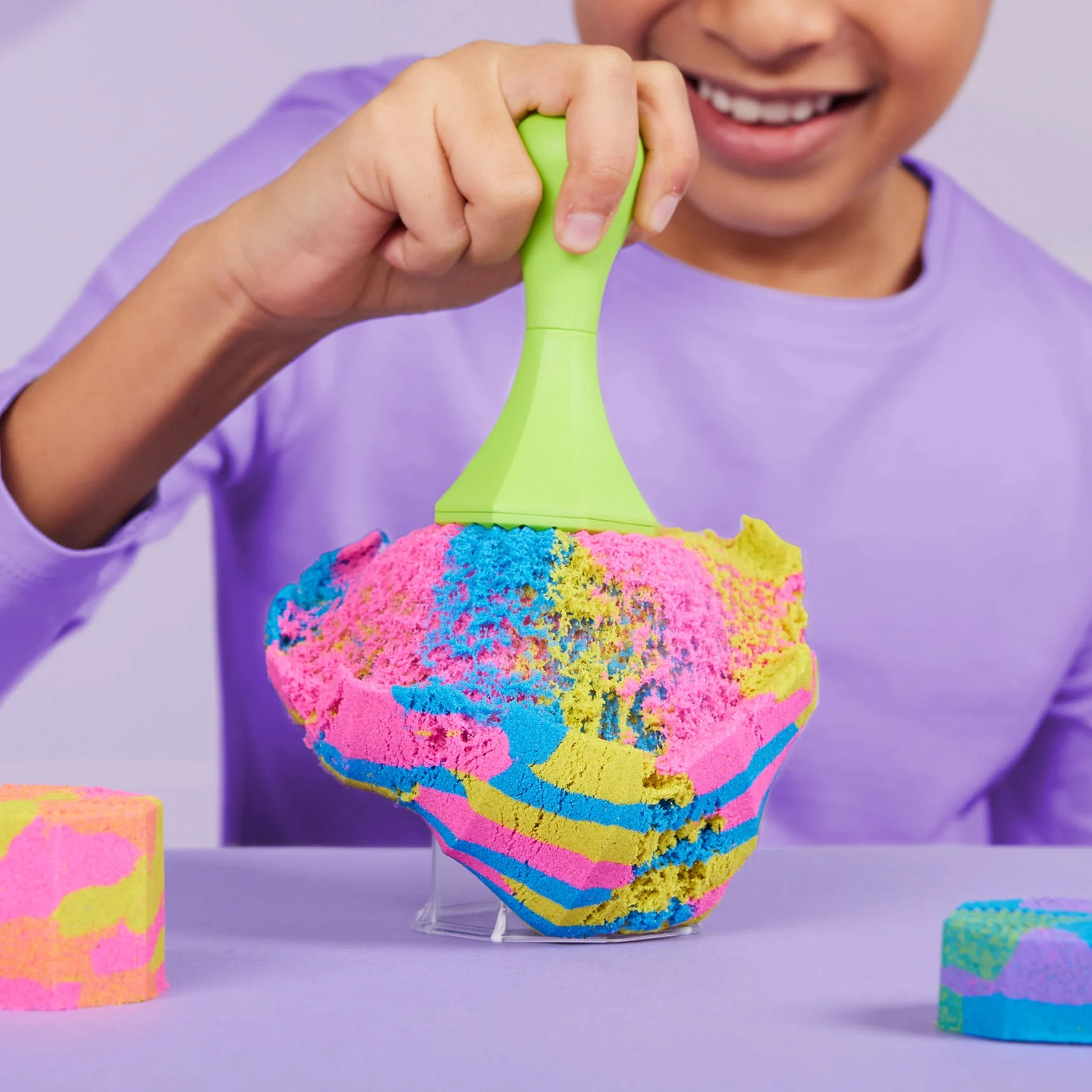 Kinetic Sand Squish N' Create Taikahiekka Leikkisetti