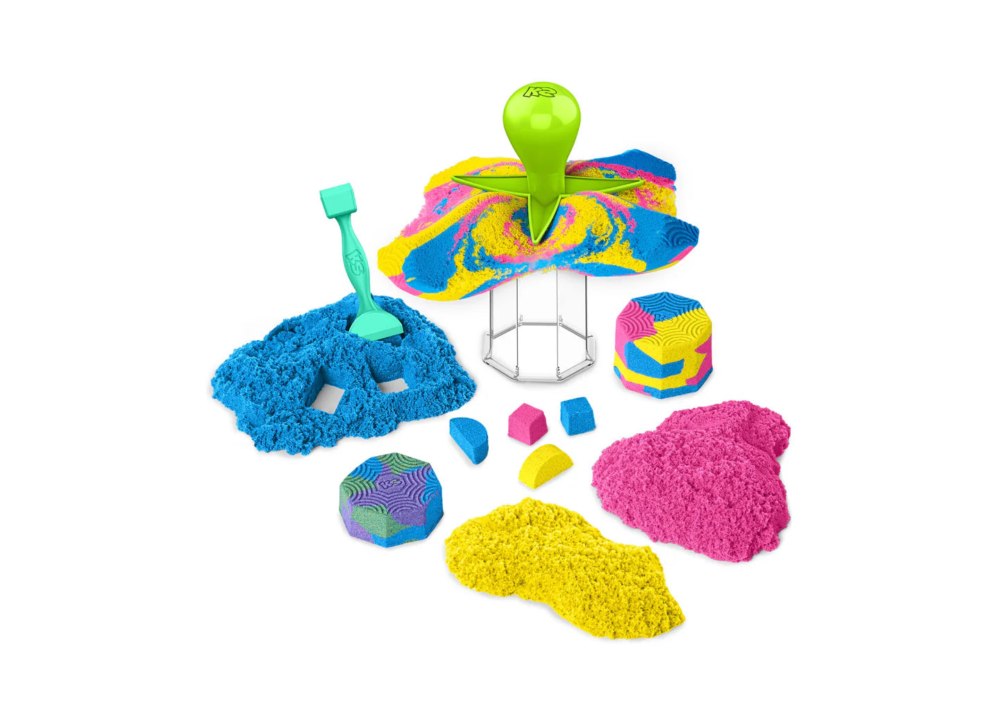 Kinetic Sand Squish N' Create Taikahiekka Leikkisetti