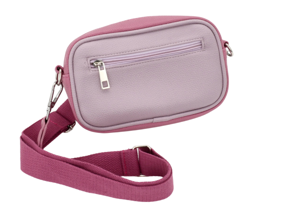 Kis Me Lasten Olkalaukku Säädettävällä Hihnalla Marjapuuro/Lila