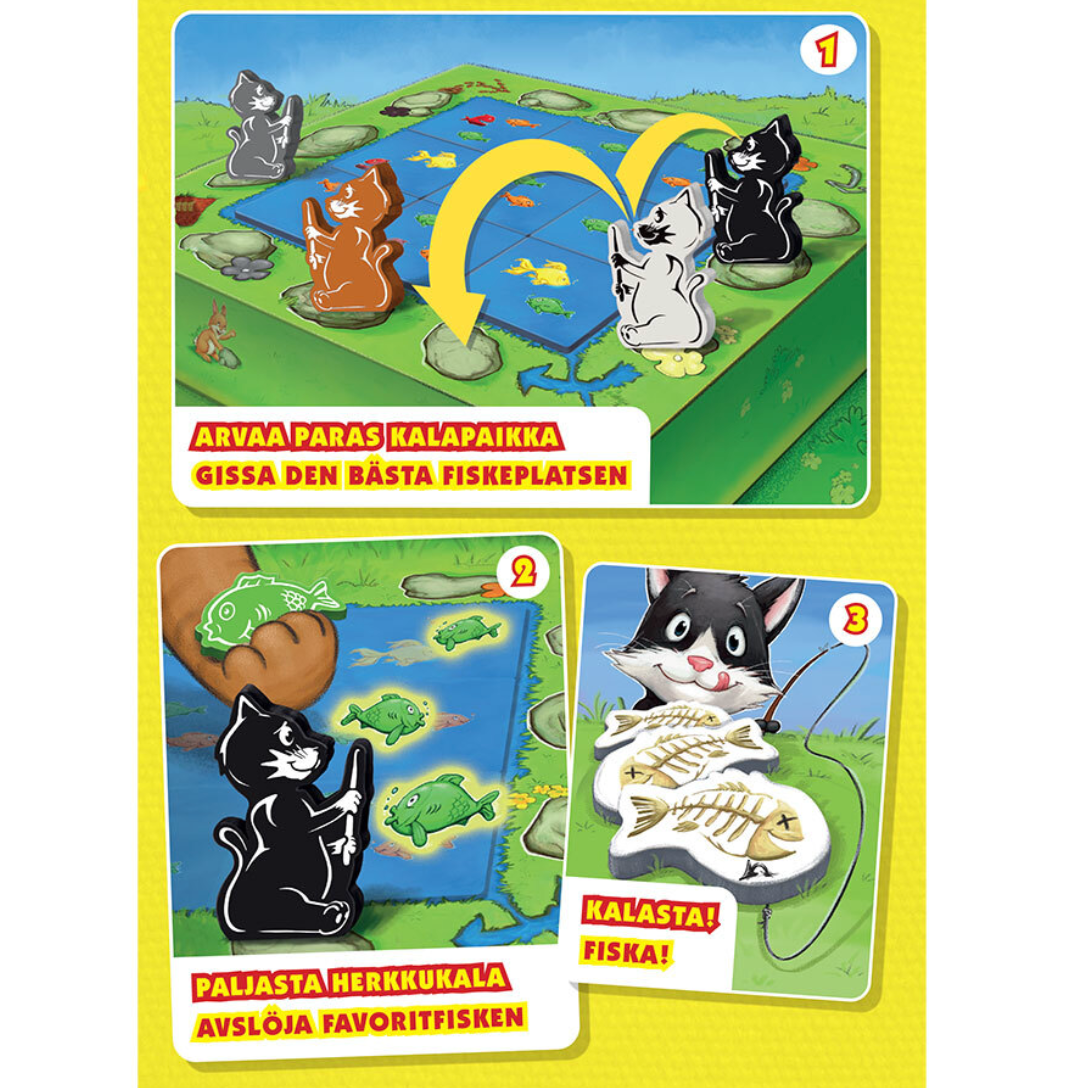 Kissat Kalassa -Lautapeli