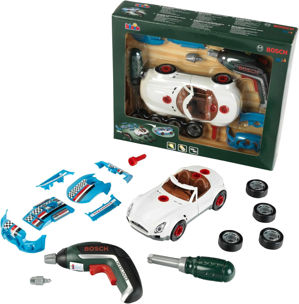 Klein Bosch Mini Auton Tuunaus/Rakennus Leikkisetti