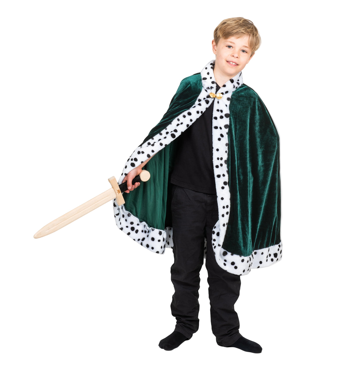 Kuninkaan Viitta Vihreä 98-128, 4-8v