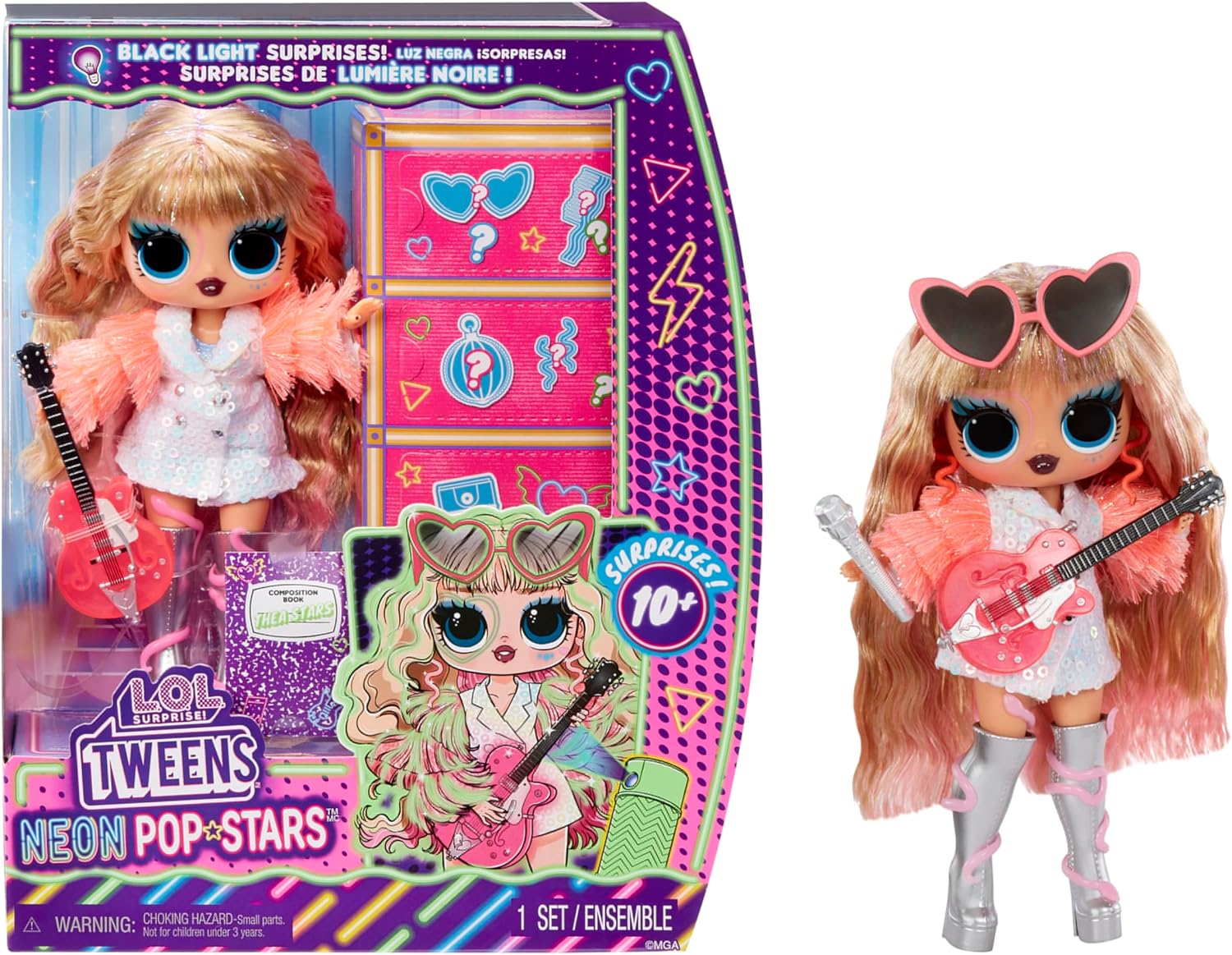 L.O.L. Tweens Neon Dance Thea Stars Teinimuotinukke