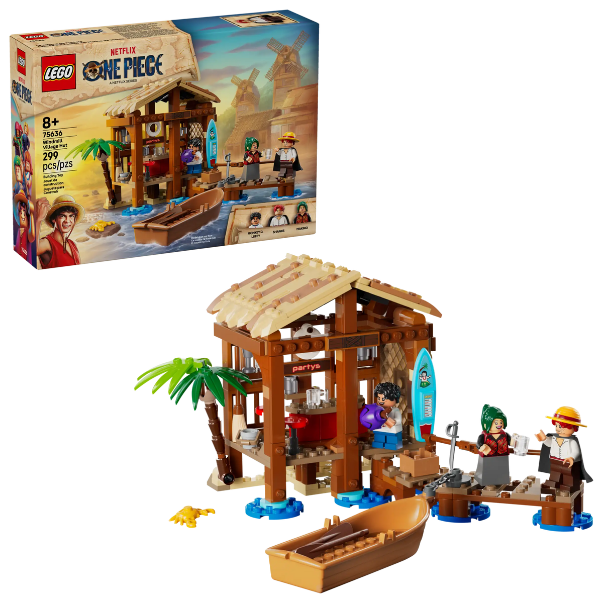 LEGO 75636 One Piece Tuulimyllykylän Mökki