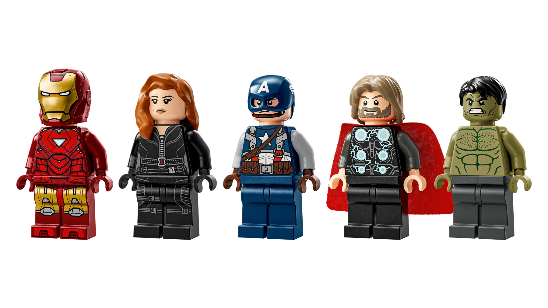 LEGO 76313 MARVEL-logo ja Minihahmot