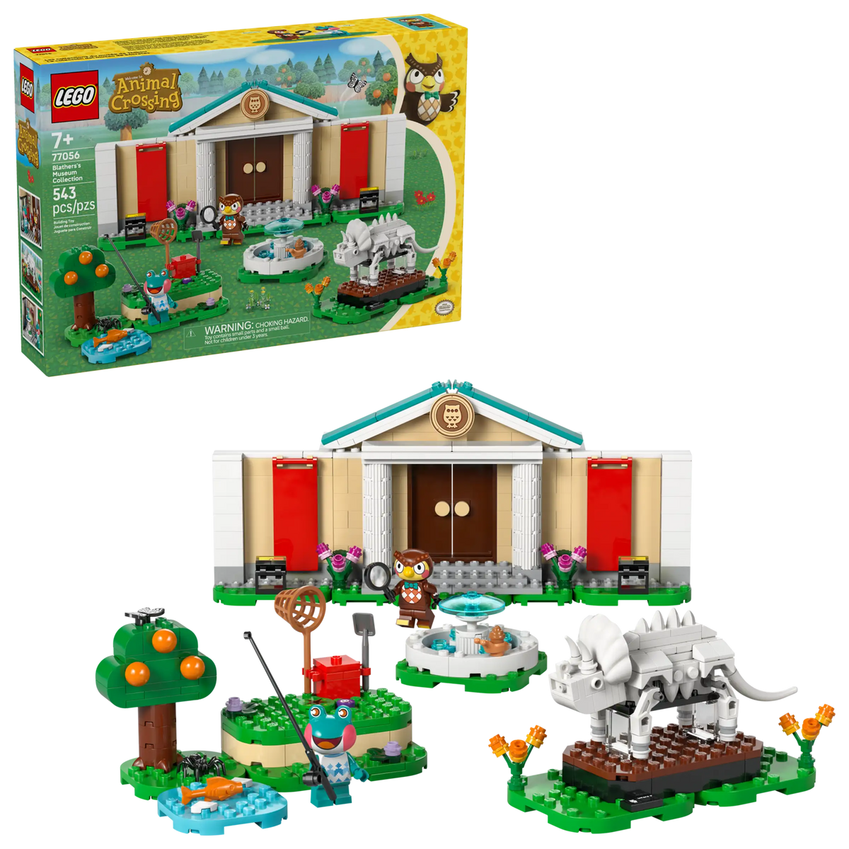 LEGO 77056 Animal Crossing Blathers ja Museon Kokoelma