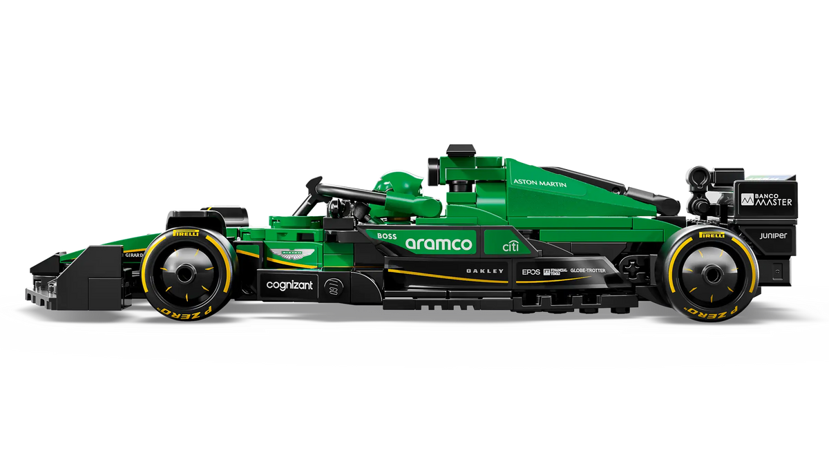 LEGO 77245 Aston Martin Aramco F1® AMR24 ‑kilpa-auto