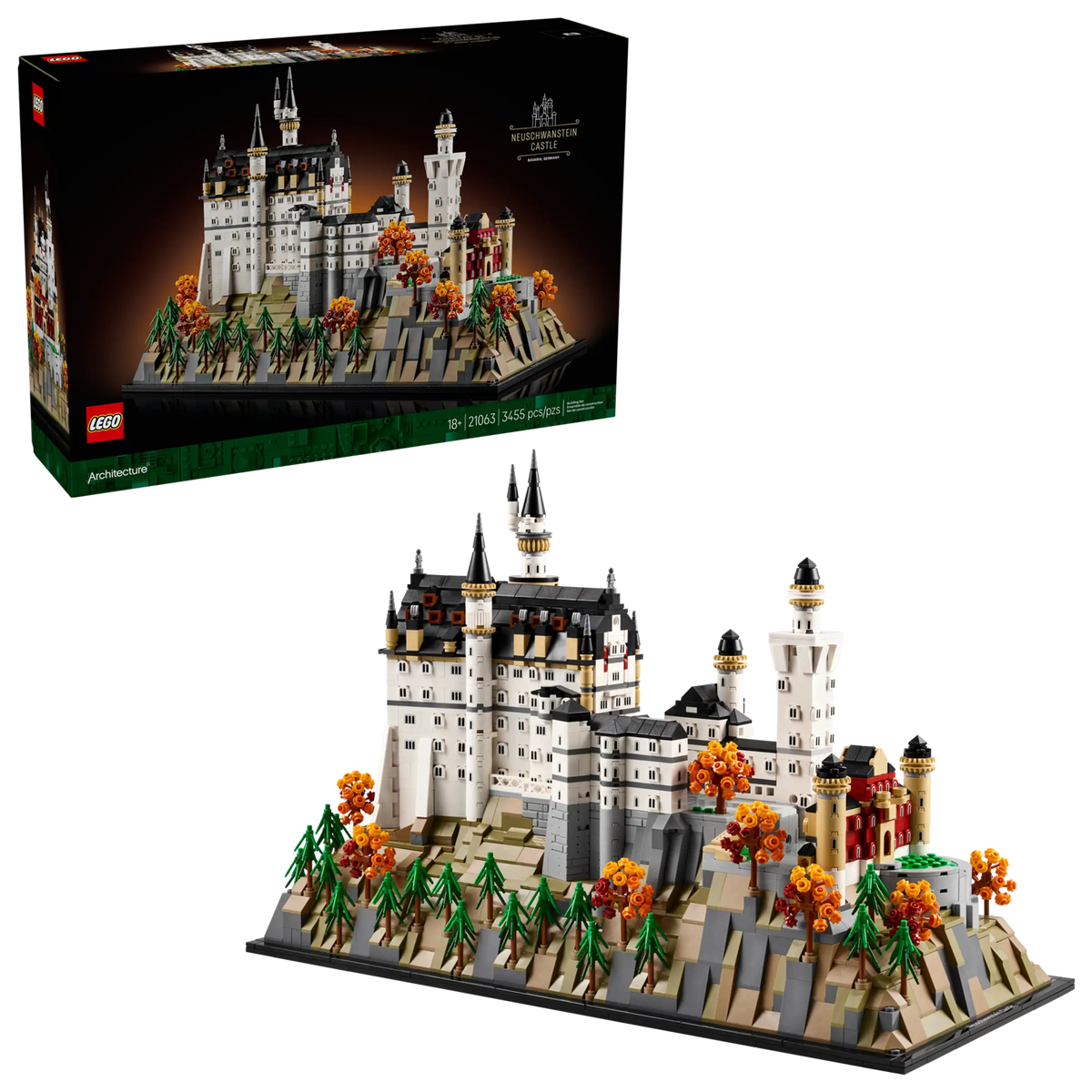 LEGO Architecture 21063 Neuschwansteinin Linna
