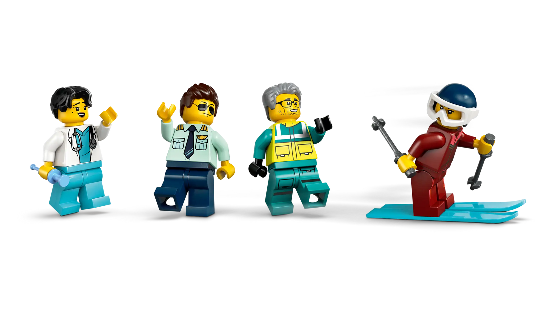 LEGO City 60465 Pelastuslaitoksen Ambulanssilentokone