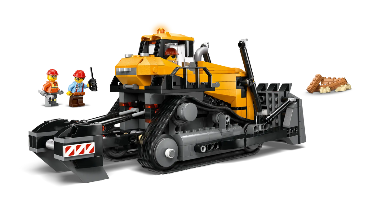 LEGO City 60466 Keltainen Puskutraktori