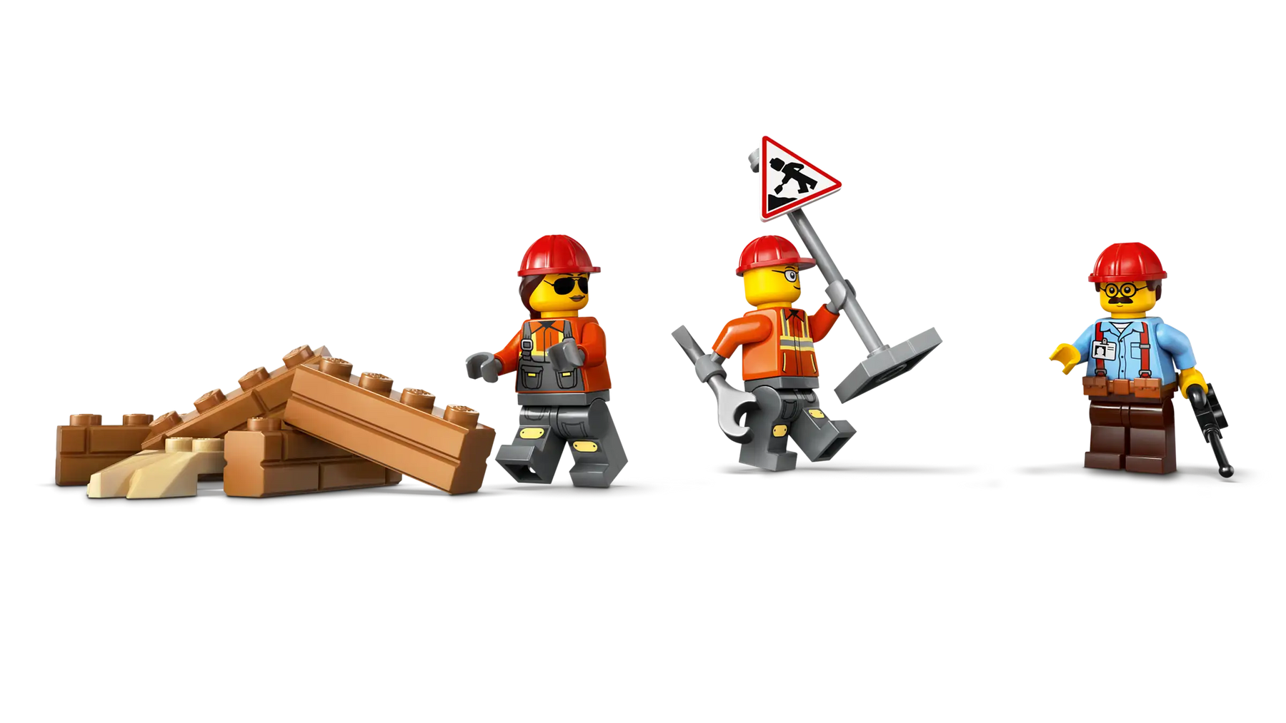 LEGO City 60466 Keltainen Puskutraktori