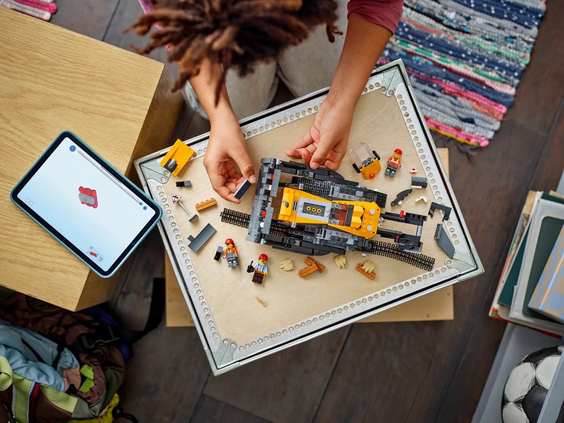 LEGO City 60466 Keltainen Puskutraktori