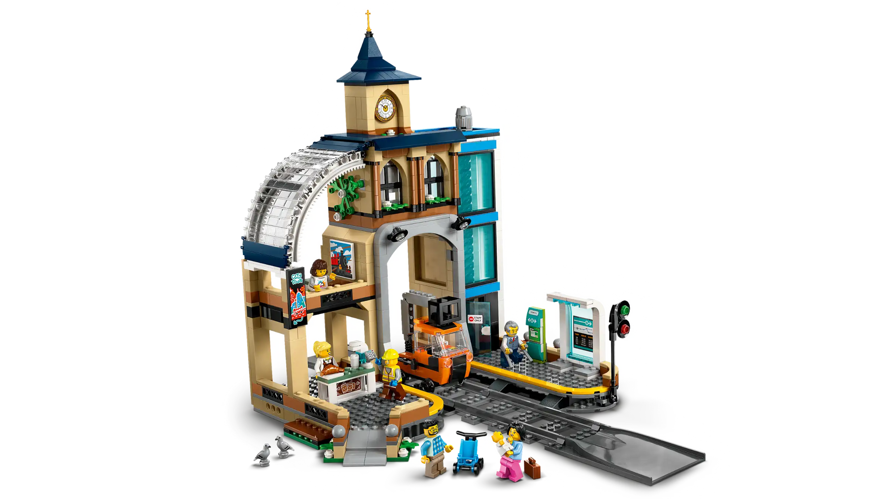 LEGO City 60469 Päärautatieasema