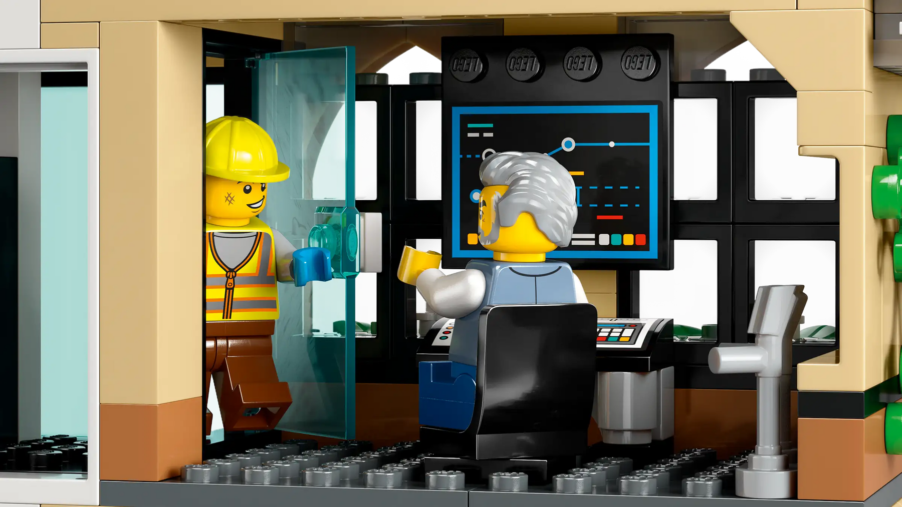 LEGO City 60469 Päärautatieasema