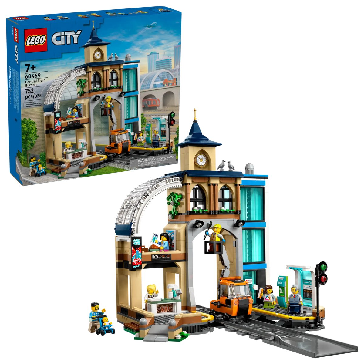 LEGO City 60469 Päärautatieasema