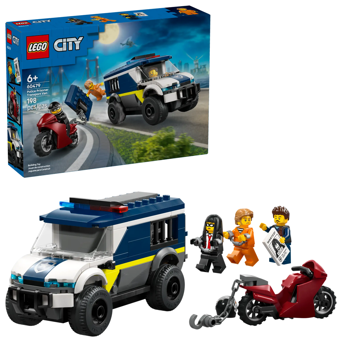 LEGO City 60479 Poliisin Vankienkuljetusauto