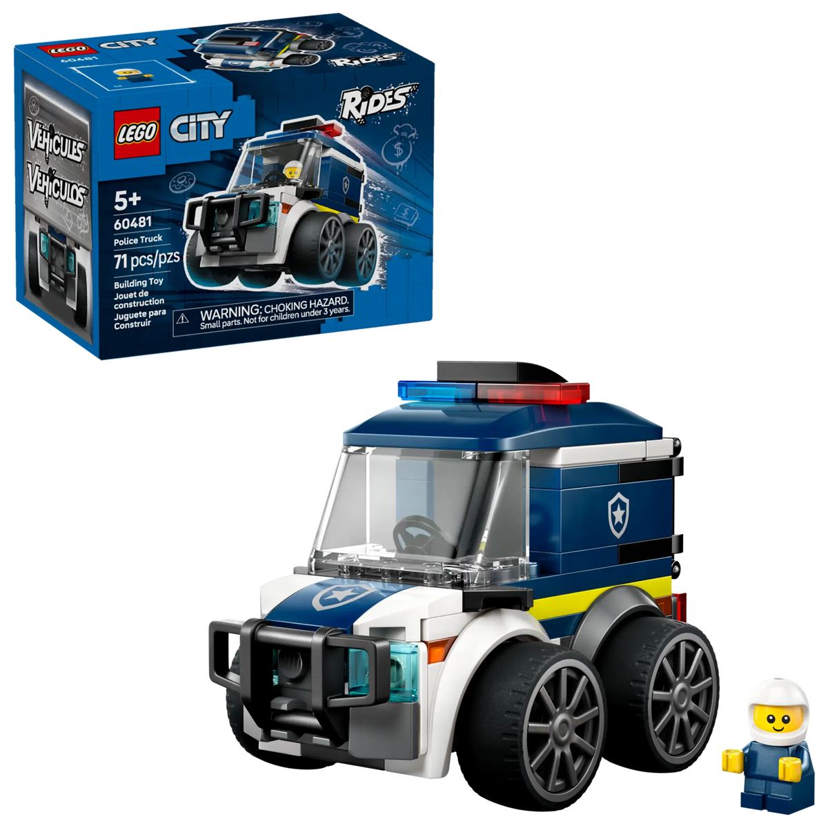 LEGO City 60481 Menopelit – Poliisiauto